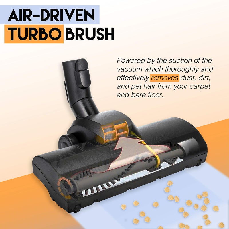 Splinova Miele Turbo Head Cleaner, Hand Attachment and Floor Tool Accessory for Carpet and Area Rugs. - Image 2